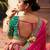 hot pink zari weaving banarasi silk lehenga choli