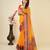 mustard woven semi cotton saree