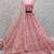 pink net thread embroidered bridesmaids lehenga choli