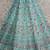 sky blue net zircon work wedding wear lehenga choli