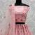 pink net thread embroidered bridesmaids lehenga choli