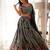 black georgette sequins embroidered party wear lehenga choli