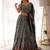black georgette sequins embroidered party wear lehenga choli