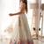 white georgette sequins embroidered lehenga choli