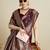 maroon satin saree with contrast zari border and blouse