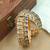 Ethnic peacock kada bangle set
