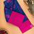 Navyblue traditional semi silk saree