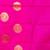 Grey and pink zari buttas half semi silk saree