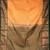 Dual tone orange korvai semi silk saree