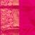 Dual tone green and pink golden zari motifs semi silk saree