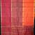 Orange and maroon mubbagam silk saree