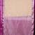 Offwhite purple woven semi silk saree