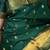 Dark green kanjivaram silk saree