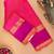 Pink kanchi silk cotton saree