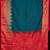 Peacock green bridal semi silk saree