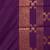 Grey and purple semi soft silk saree