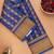 Blue mayil kanchi cotton saree