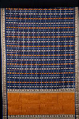 Galaxy blue kanchi cotton sraee 2
