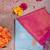 Pastel blue pure touch soft silk saree