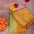 Cardamom green semi soft silk saree