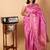 Pastel pink kanjivaram silk saree