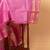 Pastel pink kanjivaram silk saree
