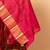 Maroon and pink golden zari detailing silk saree