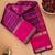 Wine purple silk cotton saree