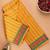 Yellow thread woven silk cotton saree
