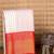 Offwhite and pink brocade silk saree