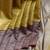 Golden tissue party wear silk saree
