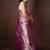 Lavender and purple kanjivaram silk saree