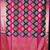 Purple and black designer soft silk saree
