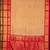 Offwhite and red silk cotton saree