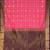 Pink and purple semi silk saree