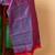 Aqua green soft silk saree