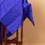 Ms blue kanchipuram silk saree