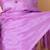 Lilac lavender pure silk saree
