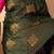 Bottle green zari motifs silk saree