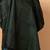 Bottle green zari motifs silk saree
