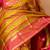 Green and multicolour border pure silk saree