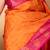 Orangish pink kanchipuram silk saree