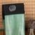 Black and green semi silk saree