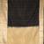 Black and malai semi silk saree