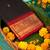 Black and red kanchi cotton saree