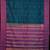 Blue and pink pure kanchi cotton saree