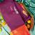 Jamun purple semi soft silk saree