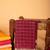 Maroon pure touch silk saree