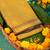 Golden green pure touch silk saree