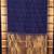 Midnight blue pure touch silk saree